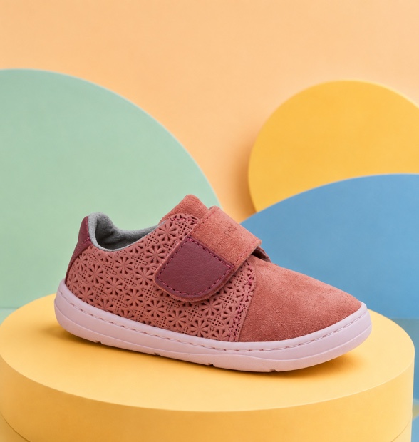 Kinderschuhe und Kinderbekleidung für die Füße